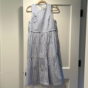 JCrew Striped Midi Dress